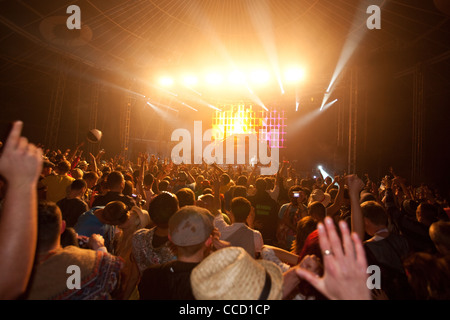 Creamfields festival, Daresbury, Cheshire, Angleterre, Royaume-Uni Banque D'Images