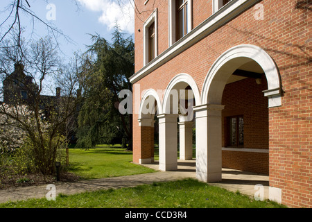 Partie d'un plan à long terme pour le site Selwyn College, St Anns cour abrite à la fois étudiant et Admin de l'hébergement. Banque D'Images