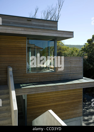 Maisons de Plage Boomerang Collins Turner Architectes Banque D'Images