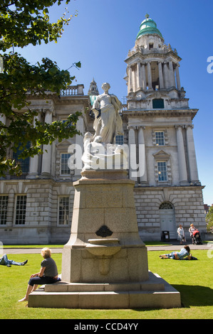 Mémorial du Titanic à Belfast City Hall, l'Irlande du Nord Banque D'Images