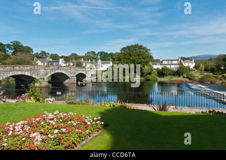 Pont sur la rivière Cree Newton Stewart Dumfries et Galloway Ecosse Banque D'Images