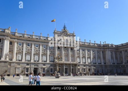 Palais Royal - Madrid Banque D'Images