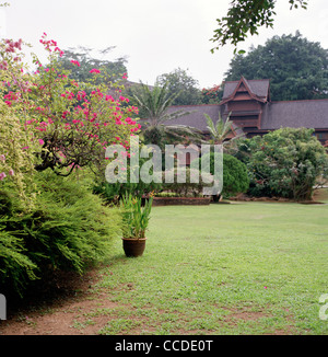 La photographie de voyage - Malacca Sultanate Palace 31514 Kesultanan jardins Melaka Melaka en Malaisie en Asie du Sud-Est Extrême-Orient. Banque D'Images