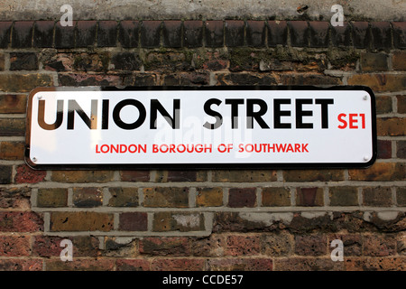 Union Street, London Borough of Southwark, SE1 England UK Banque D'Images