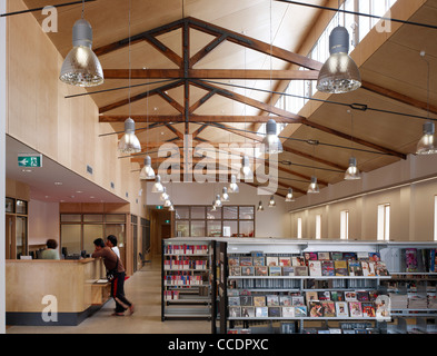 Bibliothèque de Junee, Junee, l'Australie, l'atelier 1 Dunn  + Hillam Achitects, 2010 Banque D'Images