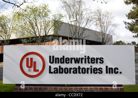 Un immeuble de bureaux occupés par l'Underwriters Laboratories (UL). Banque D'Images