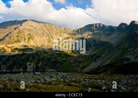 Hautes Tatras, région de montagne de la vallée de l'étang 5. Banque D'Images