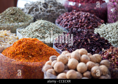 Marché aux épices, Dubaï Banque D'Images