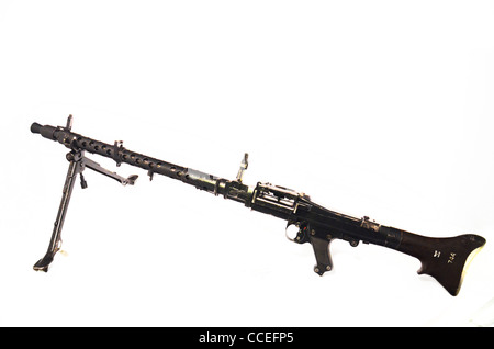 MG 34 7.92mm allemand le premier MP mitrailleuse 1934 .jpg Banque D'Images