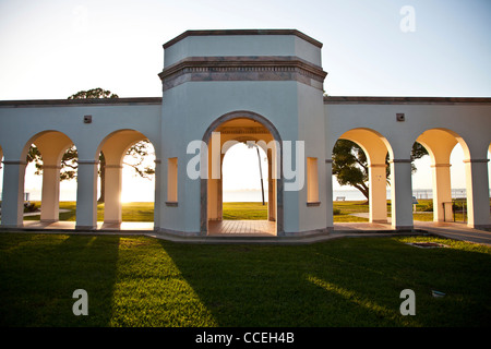 Le nouveau collège de la Floride à Sarasota, Floride, situé sur l'ancienne Edith et Charles Ringling estate Banque D'Images