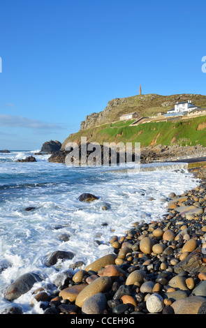 Prêtres Cove à Cape Cornwall près de St.juste à Cornwall, UK Banque D'Images