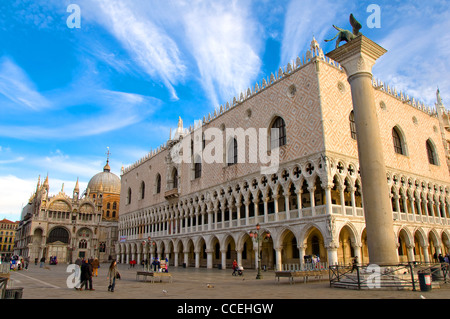 Du Palais des Doges, Venise, Italie Banque D'Images