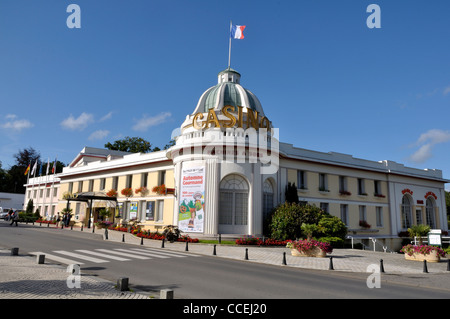 Les bagnoles de l'Orne casino (Normandie, France). Banque D'Images