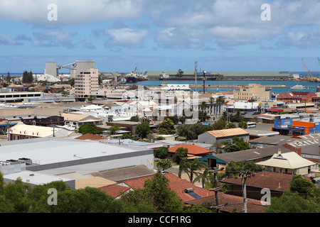 Port de la ville de Geraldton en Australie occidentale, en Australie. Banque D'Images