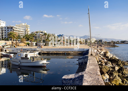 Bateaux dans le port, Paleo Faliro, Athènes, Grèce, Europe Banque D'Images