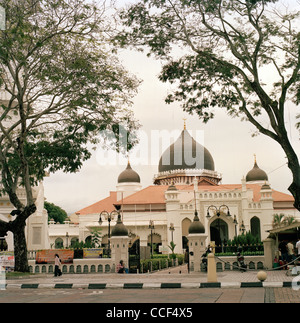 Mosquée de Kapitan Keling à George Town dans l'île de Penang en Malaisie en Extrême-Orient Asie du sud-est. L'architecture musulmane islamique Islam Masjid billet Banque D'Images