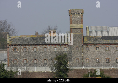 Vue générale de la prison de Lewes. Photo par James Boardman. Banque D'Images