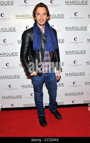 Dec 30, 2010 - Las Vegas, Nevada, États-Unis - l'Acteur Lukas Haas arrive à l'ouverture du chapiteau discothèque à l'ambiance cosmopolite de Las Vegas le 30 décembre 2010 à Las Vegas, Nevada. (Crédit Image : © David Becker/ZUMAPRESS.com) Banque D'Images