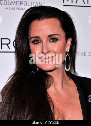 Dec 30, 2010 - Las Vegas, Nevada, États-Unis - une personnalité de la télévision KYLE RICHARDS arrive à l'ouverture du chapiteau discothèque à l'ambiance cosmopolite de Las Vegas le 30 décembre 2010 à Las Vegas, Nevada. (Crédit Image : © David Becker/ZUMAPRESS.com) Banque D'Images