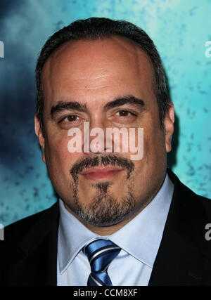 DAVID ZAYAS arrive à la 'skyline' de la première mondiale qui a eu lieu au Regal Cinemas LA Live Stadium 14. (Crédit Image : © Lisa O'Connor/ZUMApress.com) Banque D'Images