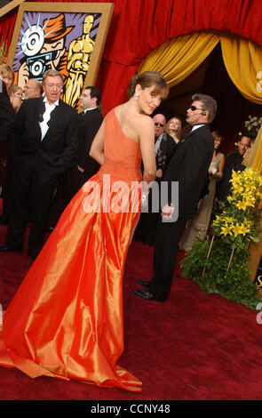 29 févr., 2004 ; Hollywood, CA, USA ; OSCARS 2004 : actrice JENNIFER GARDNER arrivant à la 76e cérémonie des Oscars, qui a eu lieu au Kodak Theatre. Banque D'Images