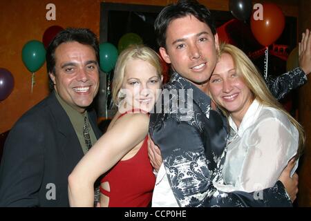 25 avril 2003 - Hollywood, Californie, États-Unis - I7567CHW.ANNIVERSAIRE POUR CELEBRITY DESIGNER ADAM SHAFFER.BAR FLY, WEST HOLLYWOOD, CA.04/25/2003. / / 2003.ADAM SHAFFER(Credit Image : Â© Clinton Wallace/Globe Photos/ZUMAPRESS.com) Banque D'Images