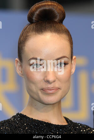 Le 23 octobre 2010 - Tokyo, Japon - Actrice Olivia Wilde pose pour des photos lors de la cérémonie d'ouverture de la 23e Tokyo International Film Festival (TIFF) à Roppongi Hills à Tokyo, Japon. TIFF est le plus important festival du film en Asie, il écrans au sujet de 200 films pendant les neuf jours de festival. Ma TIFF Banque D'Images