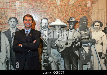 Daniel, finement le nouveau PDG de l'Autry National Center dans Griffith Park, l'un des musées de l'ancien premier ministre de l'Ouest. (Photo par Ringo Chiu / Zuma Press) Banque D'Images