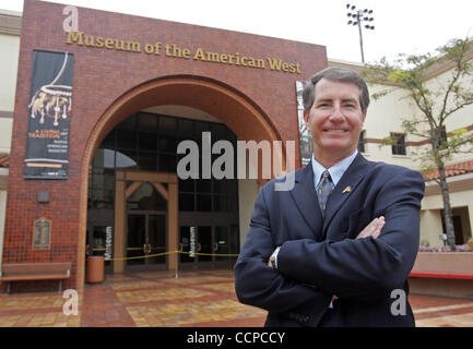 Daniel, finement le nouveau PDG de l'Autry National Center dans Griffith Park, l'un des musées de l'ancien premier ministre de l'Ouest. (Photo par Ringo Chiu / Zuma Press) Banque D'Images