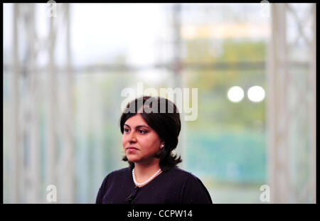 3 octobre 2010 - Birmingham, Royaume-Uni - Parti conservateur Président Sayeeda Warsi au congrès du parti conservateur à Birmingham, le dimanche 3 octobre 2010. Photo par Andrew Parsons (crédit Image : © Andrew Parsons/ZUMApress.com) Banque D'Images