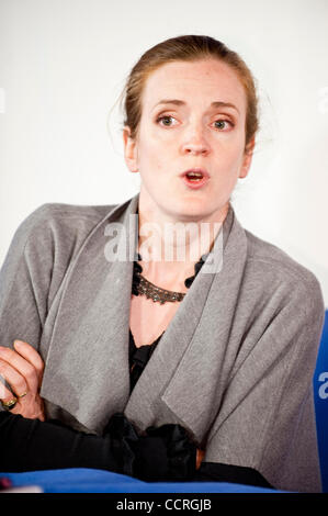 Economie numérique du secrétaire d'État Nathalie KOSCIUSKO - Morizet donne un ocnference de presse pendant la réunion du Conseil des télécommunications de l'UE au siège à Bruxelles, Belgique le 2010-05-31 par Wiktor Dabkowski Banque D'Images