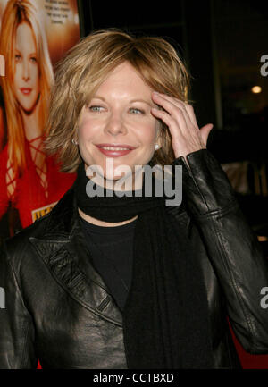 11 février 2004 - Hollywood, Californie, États-Unis - K35267EG.PREMIÈRE MONDIALE DE DANS LES CORDES AU GRAUMAN'S Chinese Theatre à Hollywood, Californie.02/11/2004. /2004/ EGI.MEG RYAN(Image Crédit : Â© Ed Geller/Globe Photos/ZUMAPRESS.com) Banque D'Images