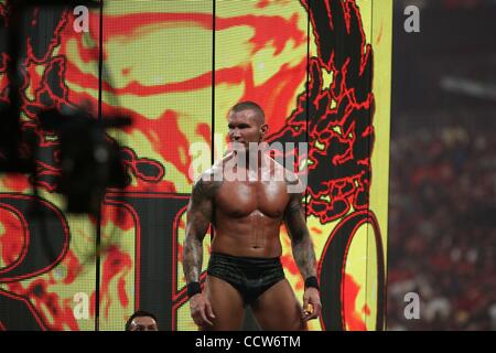 Mar 28, 2010 - Phoenix, Arizona, USA - Randy Orton lors de WWE Wrestlemania 26. (Crédit Image : Â© Matt Roberts/ZUMA Press) Banque D'Images