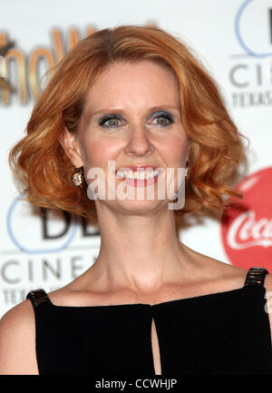 Mar 18, 2010 - Las Vegas, Nevada, USA - Cynthia Nixon au Showest Awards Talent Nite finale tenue à l'Hôtel de Paris à Las Vegas, NV. (Crédit Image : © Lisa O'Connor/ZUMA Press) Banque D'Images