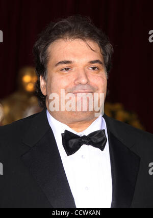 Mar 7, 2010 - Hollywood, Californie, USA - Scénariste Simon Monjack arrive pour la 82e Academy Awards show. (Crédit : ¬© Lisa O'Connor/ZUMA Press) Banque D'Images