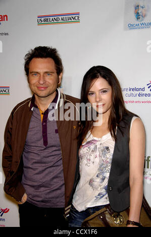 Mar. 04, 2010 - Hollywood, California, United States - Stephen Lord et Elaine Cassidy lors de la remise des prix Pre-Academy, Oscar Wilde : Honorer les Irlandais du Film, tenue à l'Ebell Club, le 4 mars 2010, à Los Angeles.. 2010.K64423MGE(Image Crédit : Â© Michael Germana/Globe Photos/ZUMApress.com) Banque D'Images