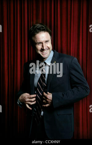 Apr 07, 2010 - Los Angeles, Californie, USA - l'acteur/Producteur DAVID ARQUETTE portrait session à Los Angeles. (Crédit Image : © Brian Lowe/ZUMA Press) Banque D'Images