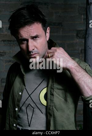 Avril 07, 2010 - Los Angeles, Californie, États-Unis - acteur/Producteur DAVID ARQUETTE portrait session à Los Angeles. (Crédit Image : © Brian Lowe/ZUMApress.com) Banque D'Images