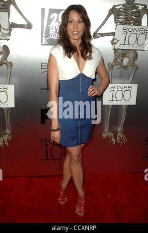 Avril 07, 2010 - Los Angeles, Californie, États-Unis - MICHAELA CONLIN participe à la 100e épisode Celebration Party pour ''Bones'' de poche CLIÉ à 650 au nord de l'ouest d'Hollywood, CA. 04-07-10. 2010.K64583(LONG DROIT Crédit : Â© D. Long/Globe Photos/ZUMApress.com) Banque D'Images