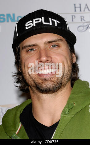 1 mars, 2008 ; Commerce, CA, USA ; acteur JOSHUA MORROW au 6th Annual World Poker Tour Invitational au Commerce Casino. Crédit obligatoire : Photo par Vaughn Youtz/ZUMA Press. (©) Copyright 2007 par Vaughn Youtz. Banque D'Images