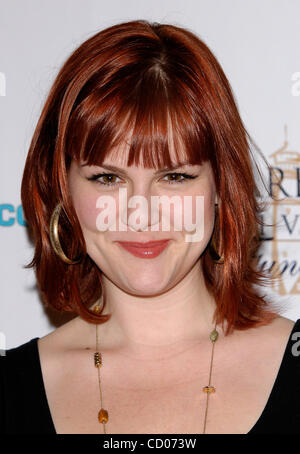 1 mars, 2008 ; Commerce, CA, USA ; l'actrice SARA RUE à la 6th Annual World Poker Tour Invitational au Commerce Casino. Crédit obligatoire : Photo par Vaughn Youtz/ZUMA Press. (©) Copyright 2007 par Vaughn Youtz. Banque D'Images