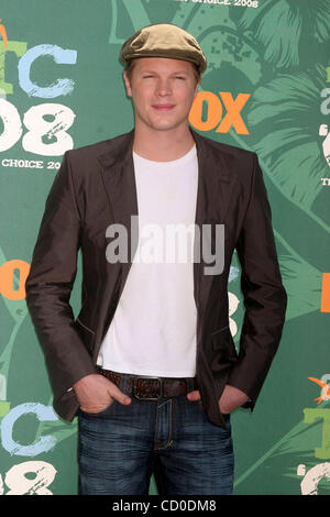 3 août 2008 - Hollywood, Californie, États-Unis - J13426CHW.''Teen Choice 2008'' PRÉSENTÉE PAR FOX .GIBSON AMPHITHEATRE, Universal Hollywood, CA .08/03/08.LUKE FORD (Image Crédit : Â© Clinton Wallace/Globe Photos/ZUMAPRESS.com) Banque D'Images