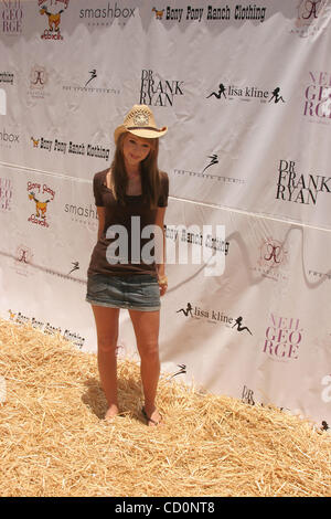 22 juin 2008 - Hollywood, Californie, États-Unis - J13394CHW.DR FRANK RYAN'S WESTERN ROUND UP ET BARBECUE AU PROFIT DE LA FONDATION BONY PONY RANCH PONEY RANCH .BONY, Malibu, CA .06/22/08.LAUREN MCKNIGHT (crédit Image : Â© Clinton Wallace/Globe Photos/ZUMAPRESS.com) Banque D'Images