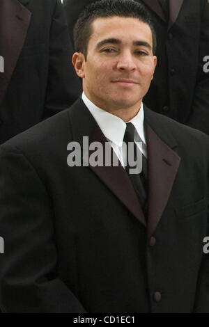 Mar 11, 2008 - Temecula, Californie, USA - Shaun Vilan, 30 ans, a été abattu par un agent de police de Costa Mesa, samedi 8 mars 2008, dans la vieille ville de Temecula, en Californie, après avoir assisté à l'exécution de la tige. (Crédit Image : © Kat Woronowicz/ZUMA Press) Banque D'Images