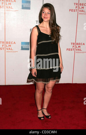 Avril 26, 2008 - New York, New York, États-Unis - 2008 TRIBECA FILM FESTIVAL SUR L'ÉVALUATION PRÉALABLE DE ''TENNESSE''.TRIBECA 04-26-2008. 2008.MELISSA BENOIST.K57885RM(Image Crédit : Â© Rick Mackler/Photos/ZUMAPRESS.com) Globe Banque D'Images