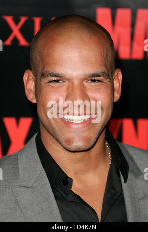 13 Oct 2008 - Hollywood, Californie, USA - l'Acteur Amaury Nolasco arrivant à la 'Max Payne' Los Angeles Premiere tenue au Grauman's Chinese Theatre. (Crédit Image : © Lisa O'Connor/ZUMA Press) Banque D'Images