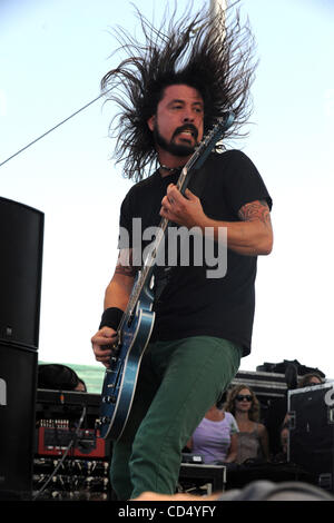 Oct 26, 2008-Pomona, Californie, USA-musicien DAVID GROHL des Foo Fighters à Love Ride 25, Pomona Fairgrounds. (Crédit Image : cr Scott Mitchell/ZUMA Press) Banque D'Images