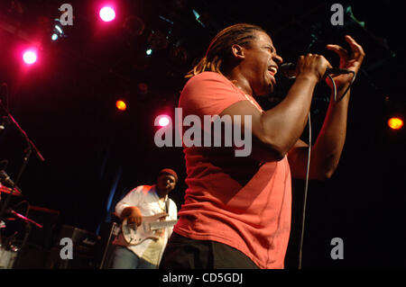 21 juin 2008 - Vancouver, Colombie-Britannique, Canada - musicien soul américaine RYAN SHAW effectue au Commodore Ballroom à Vancouver (crédit Image : © Sergei Bachlakov/ZUMApress.com) Banque D'Images