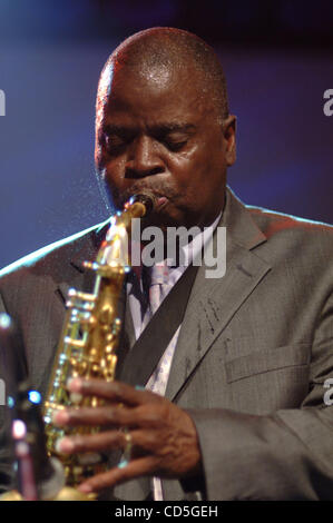 21 juin 2008 - Vancouver, Colombie-Britannique, Canada - le légendaire saxophoniste de jazz funk et soul Maceo PARKER effectue au Commodore Ballroom à Vancouver. (Crédit Image : © Sergei Bachlakov/ZUMApress.com) Banque D'Images