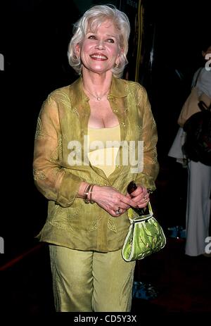 27 mai 2003 - Hollywood, Californie, États-Unis - J79675PR.L'EMPLOI ITALIEN PREMIÈRE AU THÉÂTRE CHINOIS, CA.05/27/2003. / / 2003..MARGARET BLYE(Image Crédit : Â© Phil Roach/Photos/ZUMAPRESS.com) Globe Banque D'Images